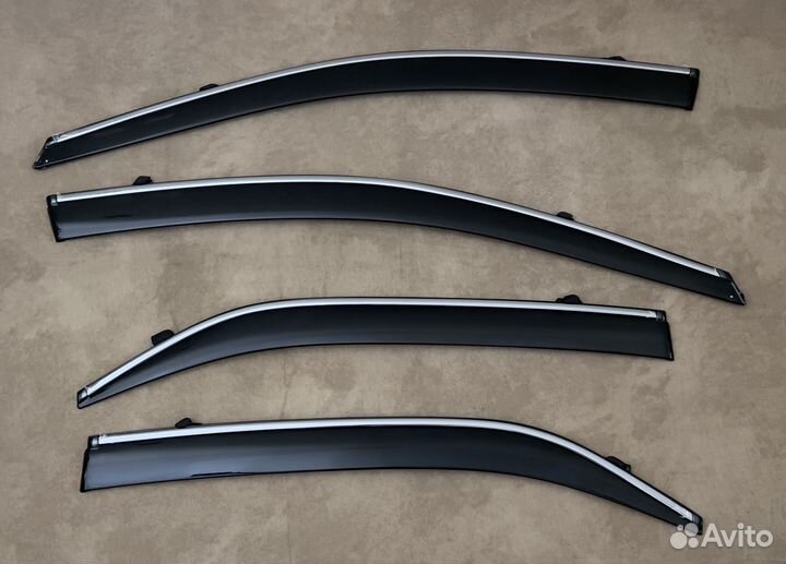 Ветровики на окна/двери Toyota Mark X 2009-2019