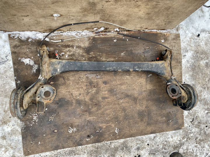 Балка задняя Skoda Fabia 2 08-15