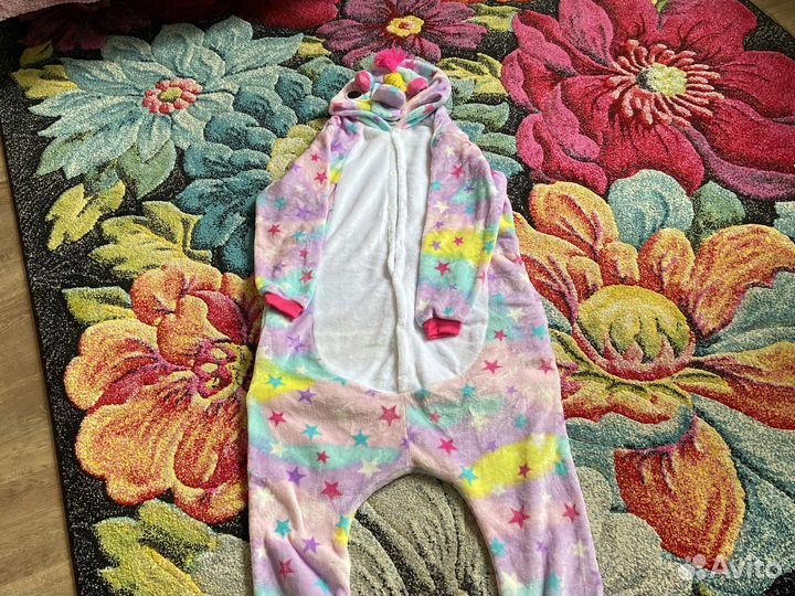 Пижама кигуруми единорог