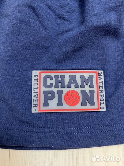 Шапка Gulliver 54 синяя