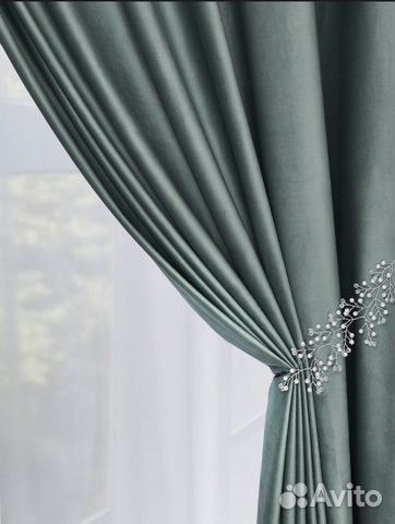 Шторы новые Бархат Norka