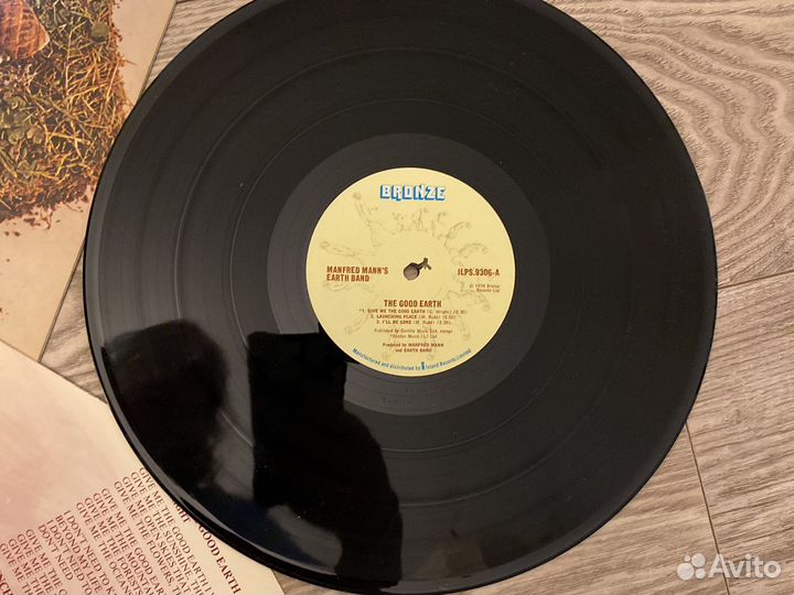 Manfred Mann The Good Earth lp UK