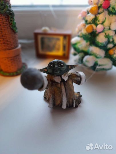 Ватные елочные игрушки