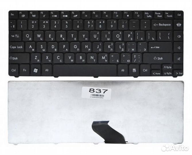 Клавиатура Packard Bell NV49 NM87 NM85 черная