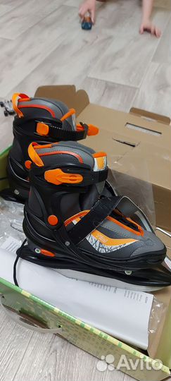 Коньки детские раздвижные