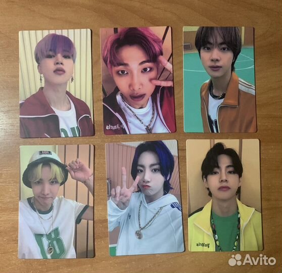 Bts карты butter