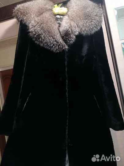 Шуба мутоновая размер 48
