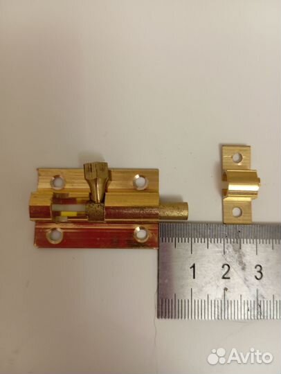 Шпингалет латунь