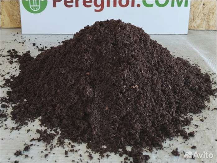 Низинный торф 30%, плодородная почва 40%, перегной