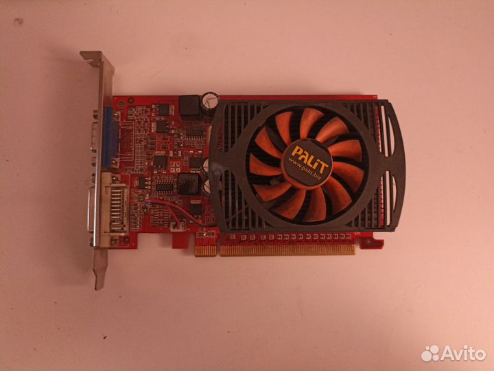 Видеокарта Palit nvidia GeForce GT 220 1гб DDR2