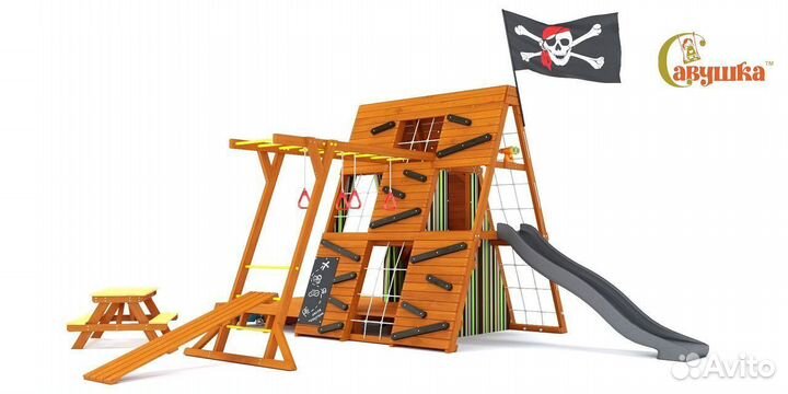 Игровая площадка для всей семьи Савушка База 5 со