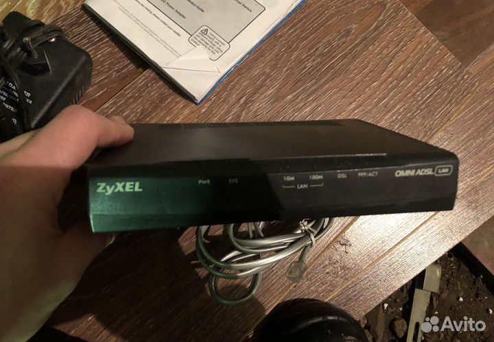 Adsl модем Zyxel
