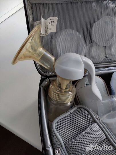 Молокоотсос avent электрический,ручной