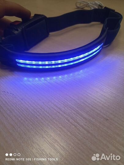 Фонарь налобный с датчиком движения