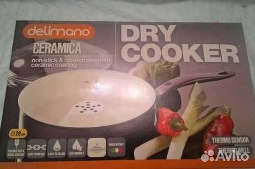 Сковорода Delimano Dry Cooker Ceramica 26 см