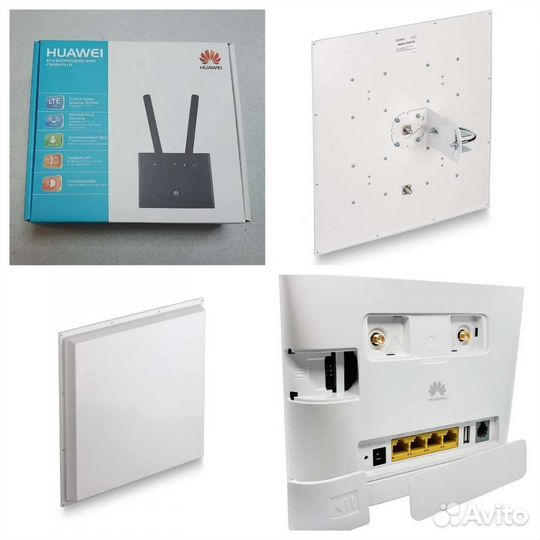 Комплект интернета 4G в дом офис. Усиление 4G WiFi