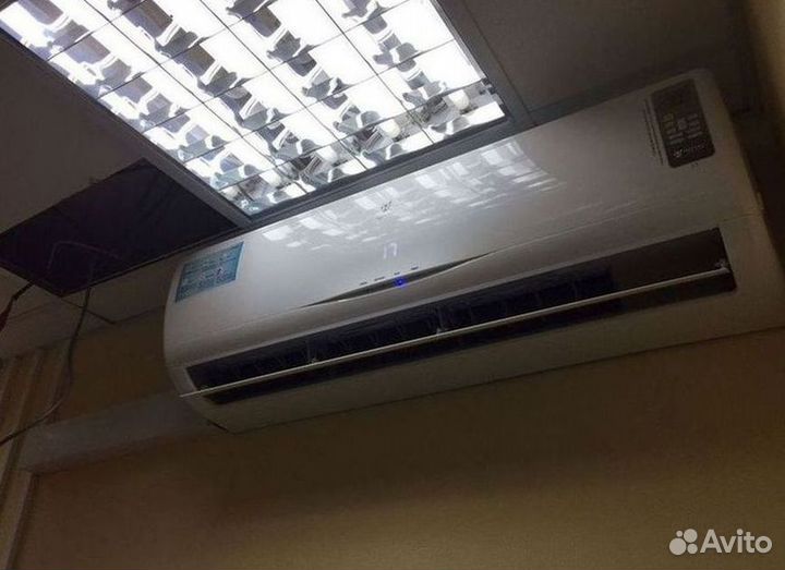 Сплит система с установкой