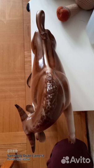 Бык фарфоровый