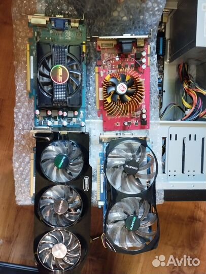 Видеокарты GTX 760 2gb - GT9600 HD4670