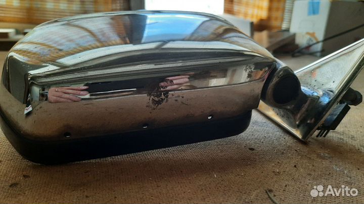 Зеркало заднего вида правое на bmw хром