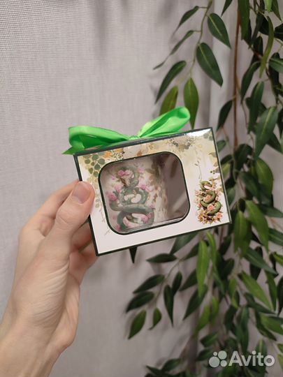 Чашка новая в подарочной упаковке