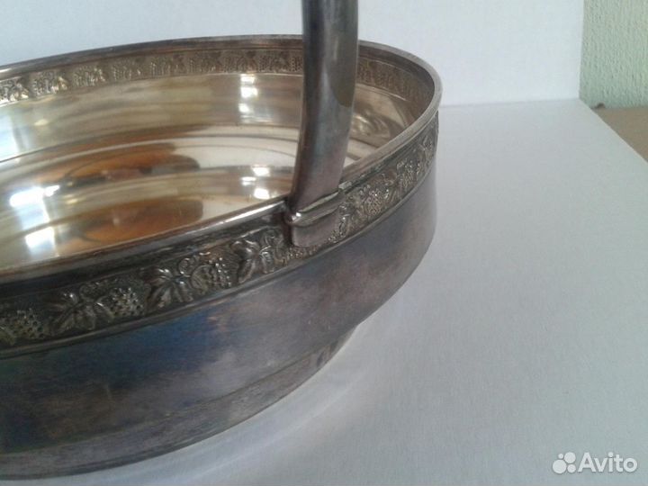 Конфетница серебрение антиквариат