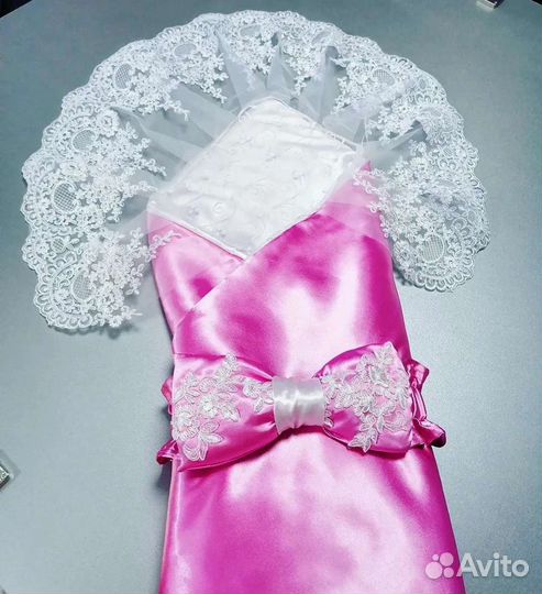 Конверт на выписку для девочки лето