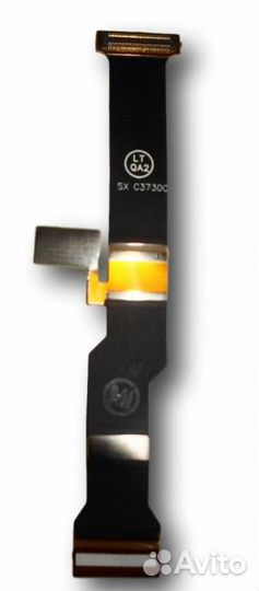 Шлейф Samsung C3730 (с компонентами)
