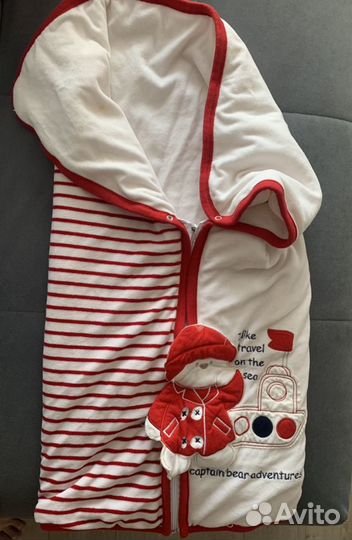 Конверт одеяло на выписку зима