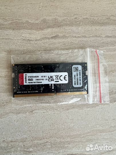 Sodimm Kingston Fury DDR4 32gb 3200mhz