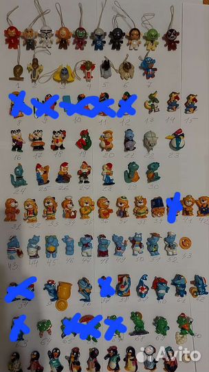 Коллекционные фигурки киндер