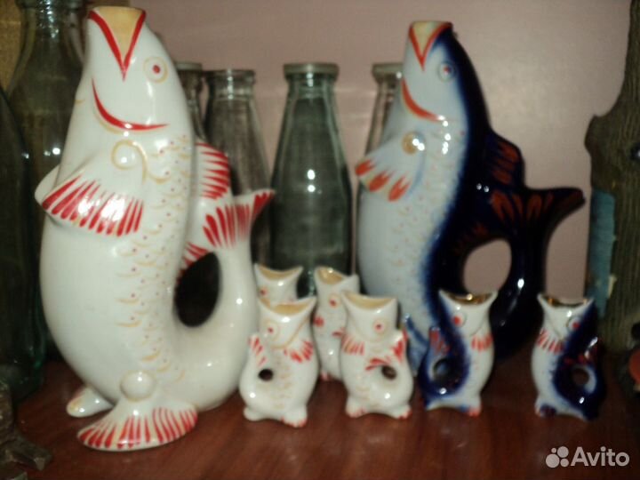 Графин с стаканчиками СССР