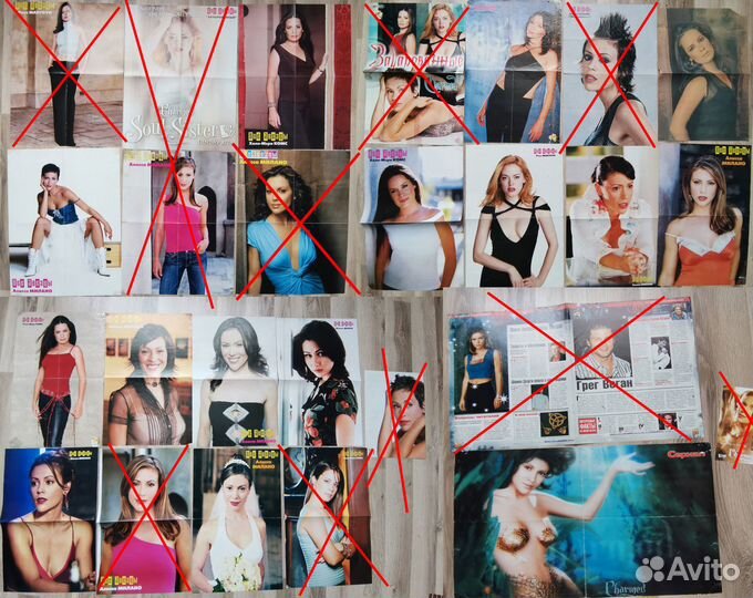 Постеры, плакаты из журналов, актеры, фильмы 1