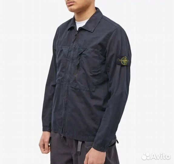 Легкая куртка Stone Island Canvas Zip Overshirt M