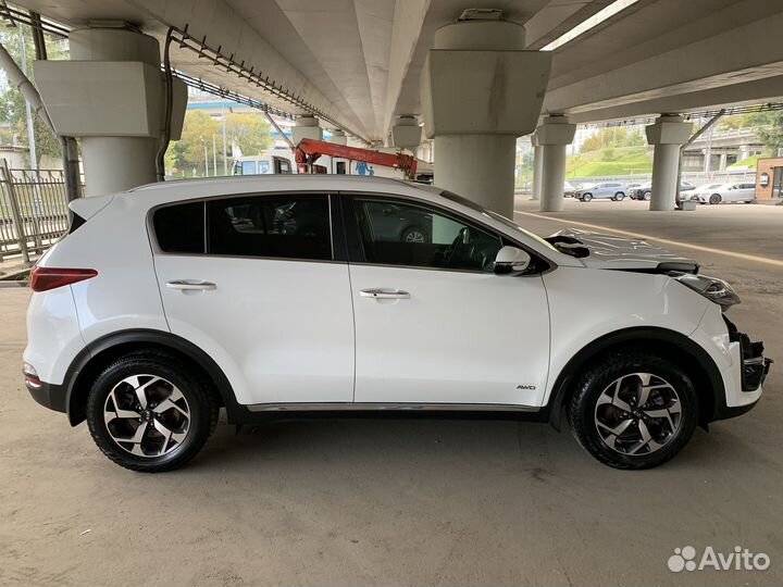 Kia Sportage 2.4 AT, 2019, битый, 149 000 км