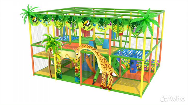 Детские игровые лабиринты до 20 м2