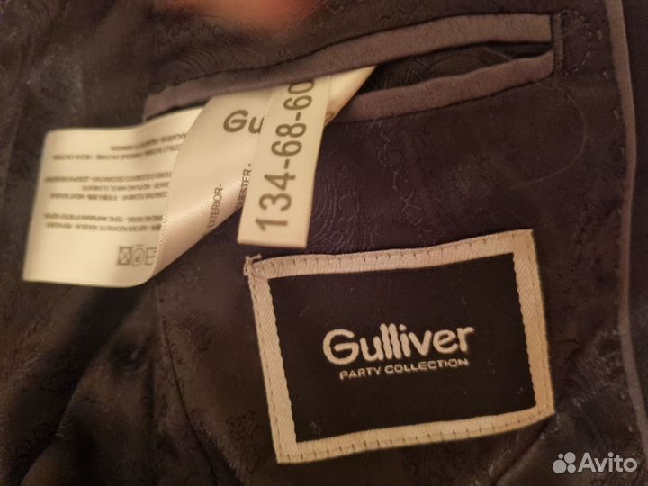 Пиджак Gulliver для мальчика 128 и 134