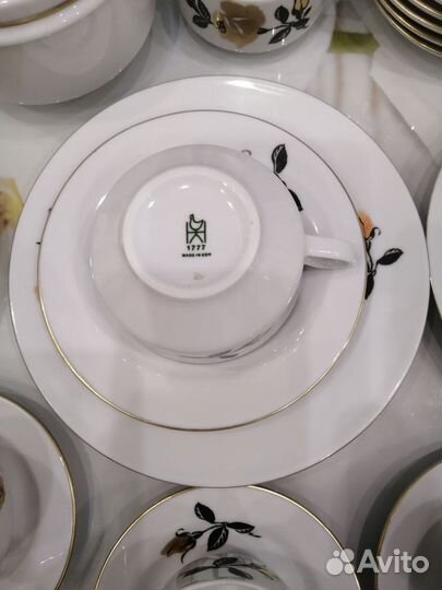 Чайно кофейный сервиз гдр