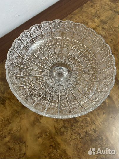 Хрустальные стаканы богемия