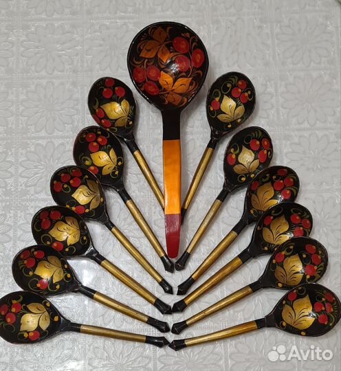 Ложки деревянные СССР