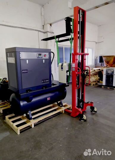 Винтовой компрессор ironmac IC 7,5/8 digi