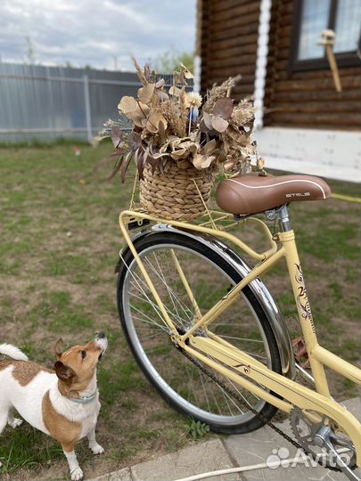 Велосипед с корзиной Stels Navigator 325 аренда