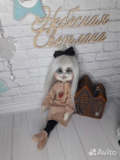 Кукла текстильная