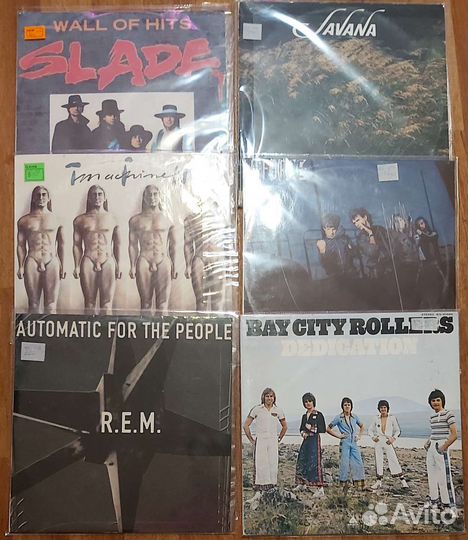 Виниловые пластинки фирменные