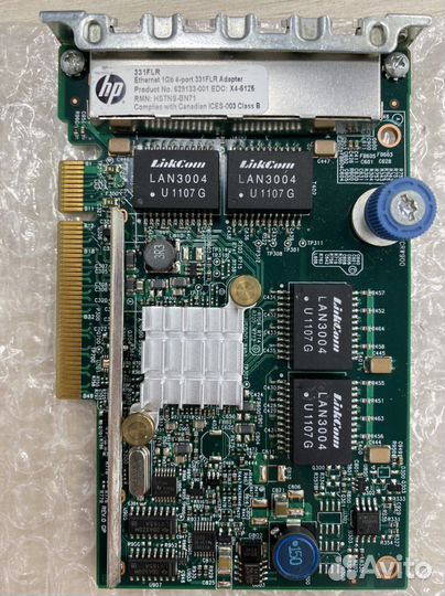 Сетевые карта HP 331FLR (629133-001)