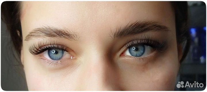 Наращивание ресниц модель