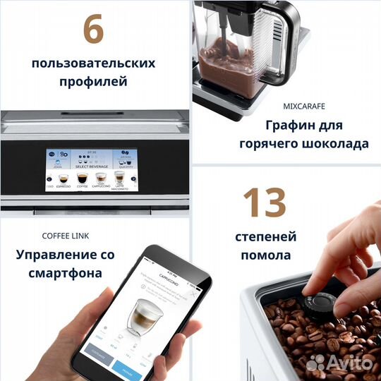 Кофемашина Delonghi ecam650.75.MS