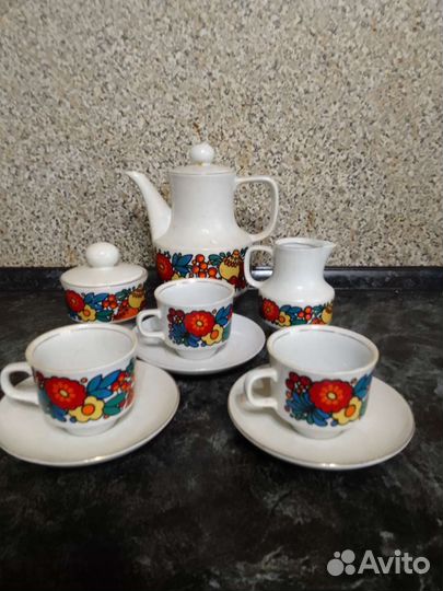 Кофейный сервиз гдр