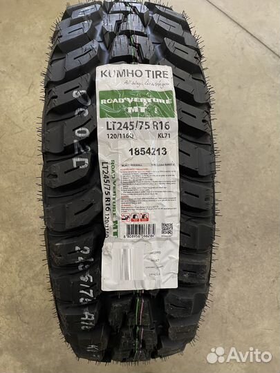 Kumho Road Venture M/T KL71 245/75 R16 120Q