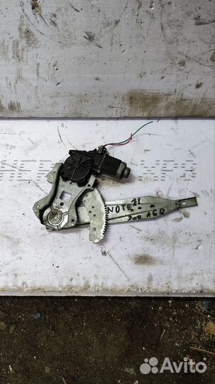 Nissan Note 2009 год стеклоподъёмник задний левый